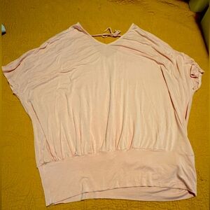 Pink women’s cotton top XXL